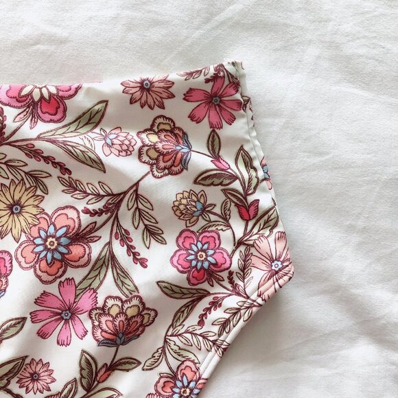 Old Navy Bikini Bottoms XS floral bathing suit swim women's NWT - Picture 9 of 12